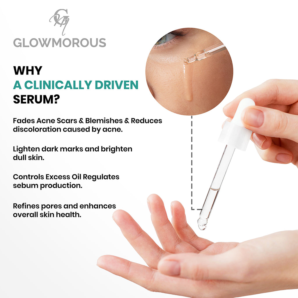 Glowmorous 10% Niacinamide Face Serum for Dark Spot Corrector